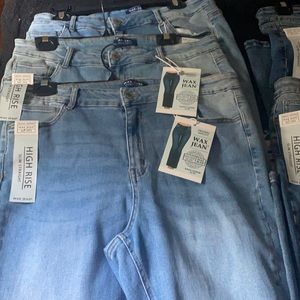 Wax Jeans size 18 Light and Medium Wash